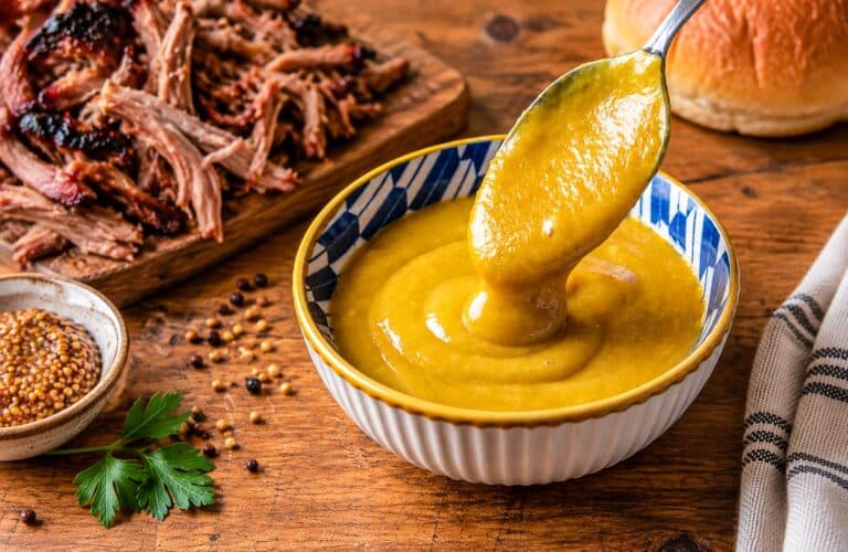 Sos de muștar pentru pulled pork